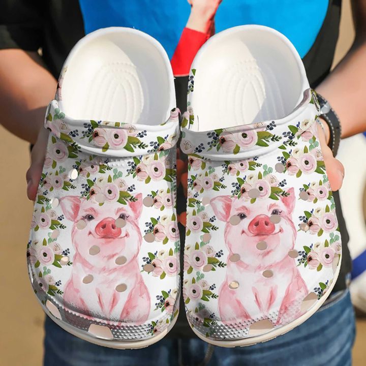 Pig N Flower Sku 1841 Crocs Crocband Clog Comfortable For Mens Womens Classic Clog Water Shoes