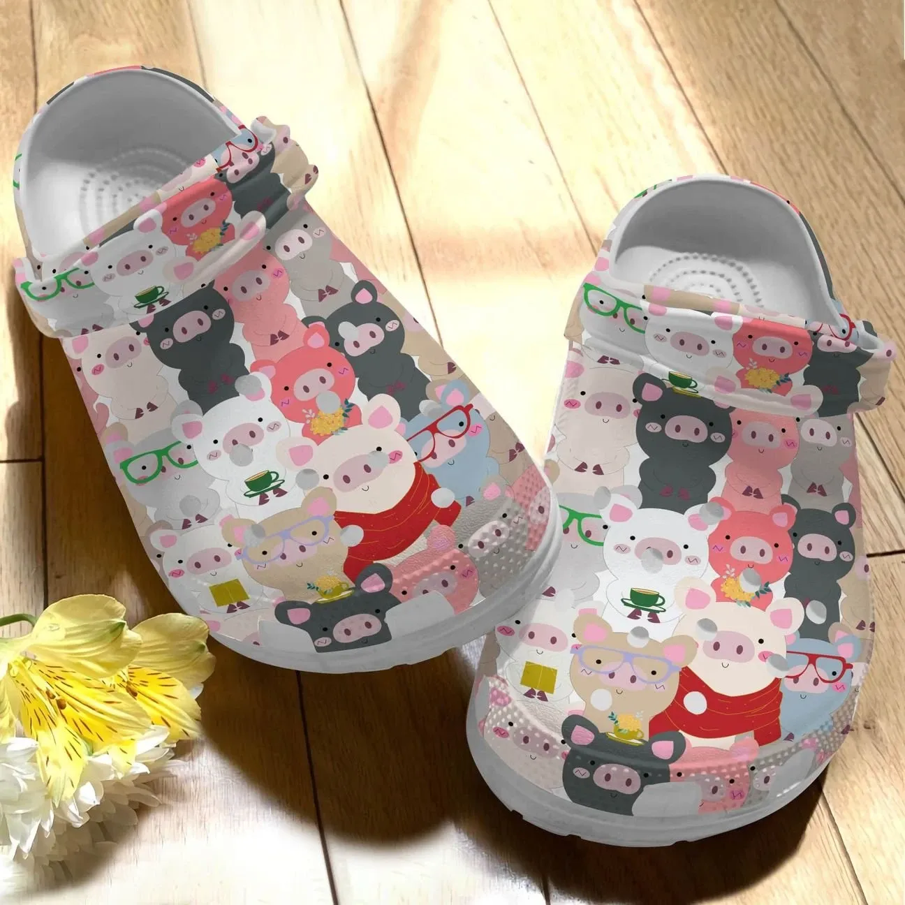 Pig Personalize Clog Custom Crocs Fashionstyle Comfortable For Women Men Kid Print 3D Cute Piggies