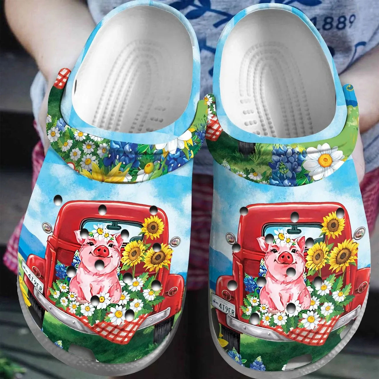 Pig Personalized Clog Custom Crocs Comfortablefashion Style Comfortable For Women Men Kid Print 3D Beautiful Pigs