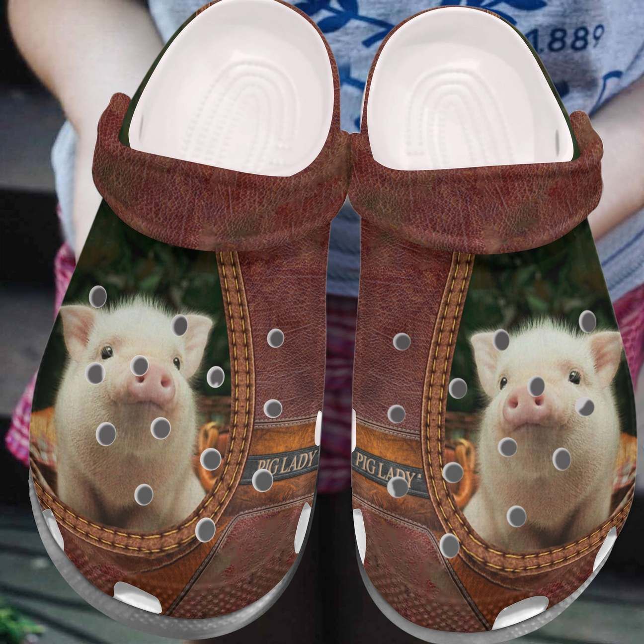 Pig Personalized Clog Custom Crocs Comfortablefashion Style Comfortable For Women Men Kid Print 3D Lady Pig