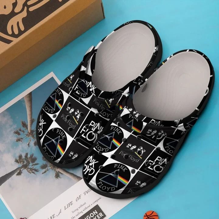 Pink Floyd Crocs Crocband Clog Comfortable For Mens Womens Classic Clog Water Shoes Clog Hothot 210920