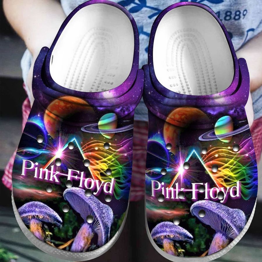 Pink Floyd No38 Crocs Crocband Clog Comfortable For Mens Womens Classic Clog Water Shoes