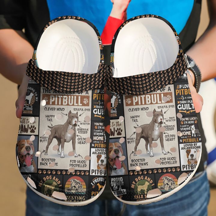 Pitbull Anatomy Sku 1858 Crocs Crocband Clog Comfortable For Mens Womens Classic Clog Water Shoes