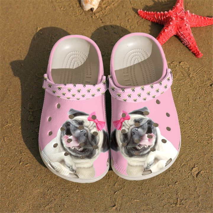 Pug Funny Sku 1890 Crocs Clog Clog Shoes