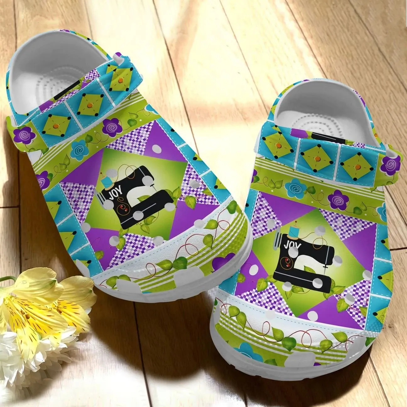 Quilting Personalize Clog Custom Crocs Fashionstyle Comfortable For Women Men Kid Print 3D My Favorite Hobby