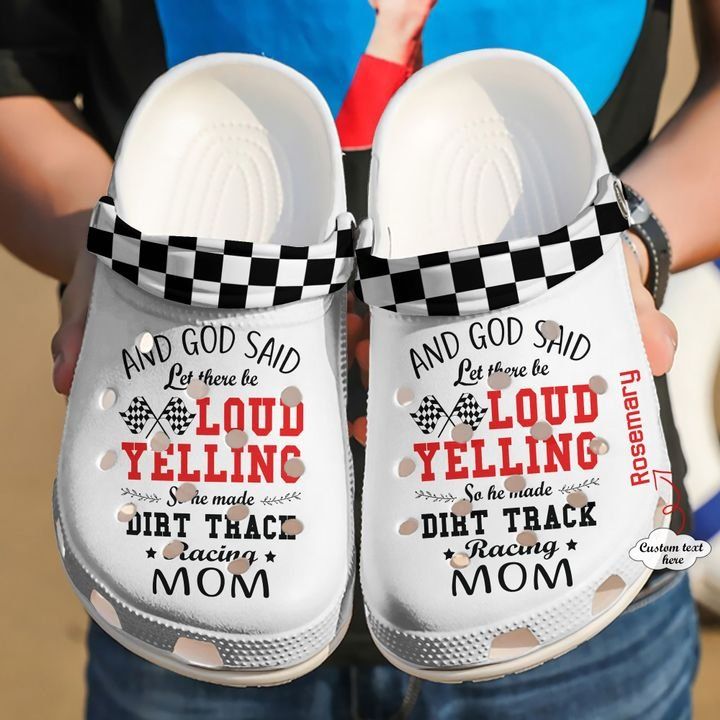 Racing Personalized And God Said Sku 1976 Crocs Crocband Clog Comfortable For Mens Womens Classic Clog Water Shoes