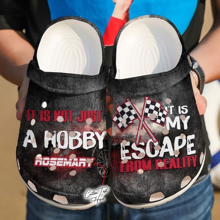Racing Personalized Not Just A Hobby Sku 1985 Crocs Clog Clog Shoes