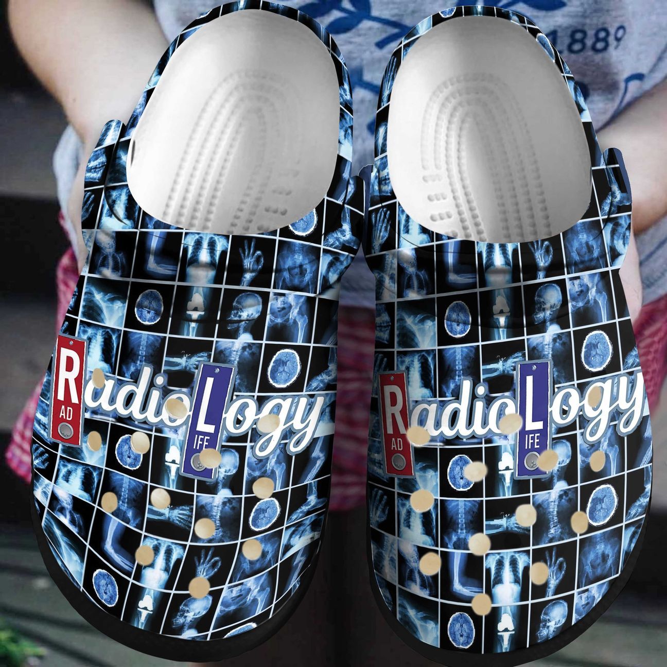 Rad Tech Personalized Clog Custom Crocs Comfortablefashion Style Comfortable For Women Men Kid Print 3D Rad Life