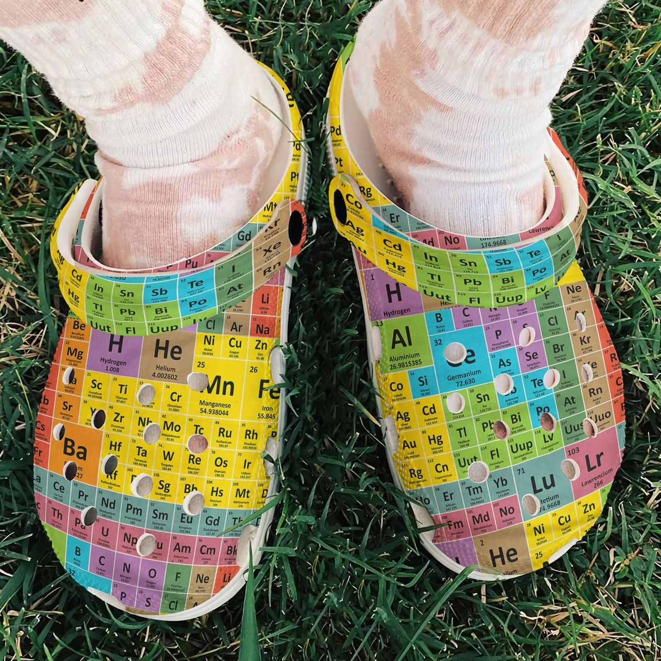 Science Personalized Clog Custom Crocs Comfortablefashion Style Comfortable For Women Men Kid Print 3D Periodic Table