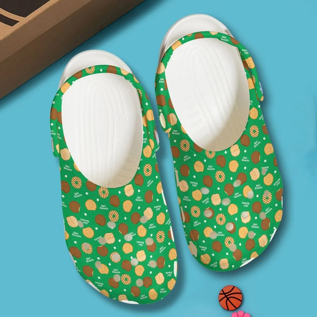 Scout Personalized Clog Custom Crocs Comfortablefashion Style Comfortable For Women Men Kid Print 3D Scout Cookies
