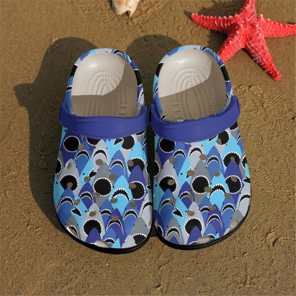 Shark Personalized Clog Custom Crocs Comfortablefashion Style Comfortable For Women Men Kid Print 3D Baby Shark