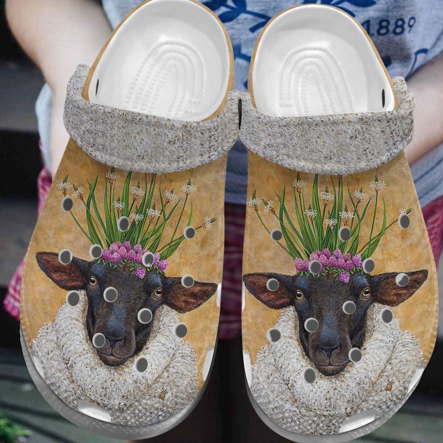 Sheep Personalize Clog Custom Crocs Fashionstyle Comfortable For Women Men Kid Print 3D For Sheep Lovers