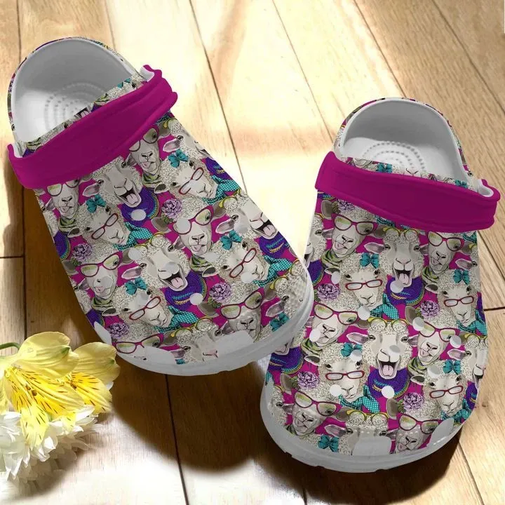 Sheep Personalize Clog Custom Crocs Fashionstyle Comfortable For Women Men Kid Print 3D Sheep Family