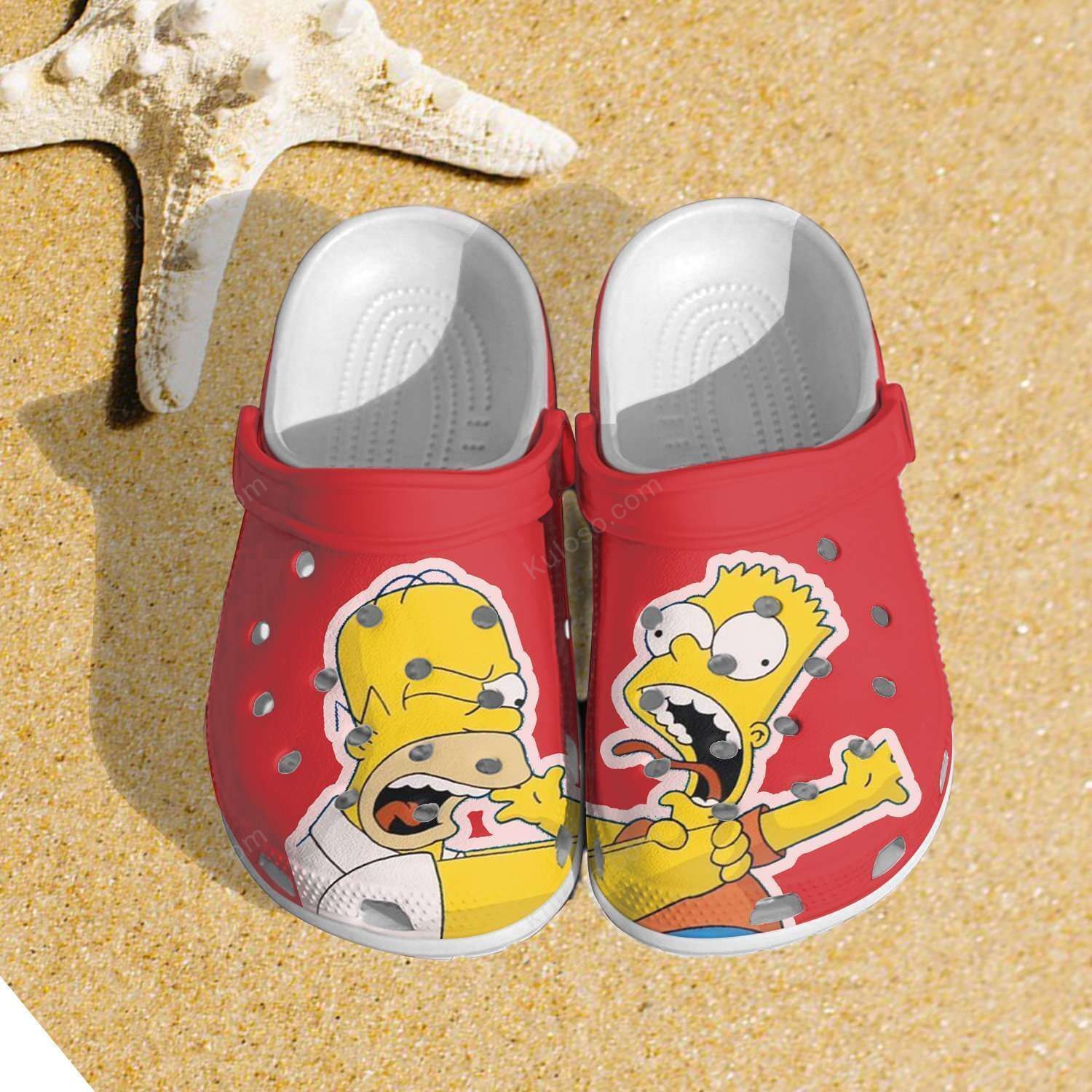 Simpson Crocs Clog Clog Shoes